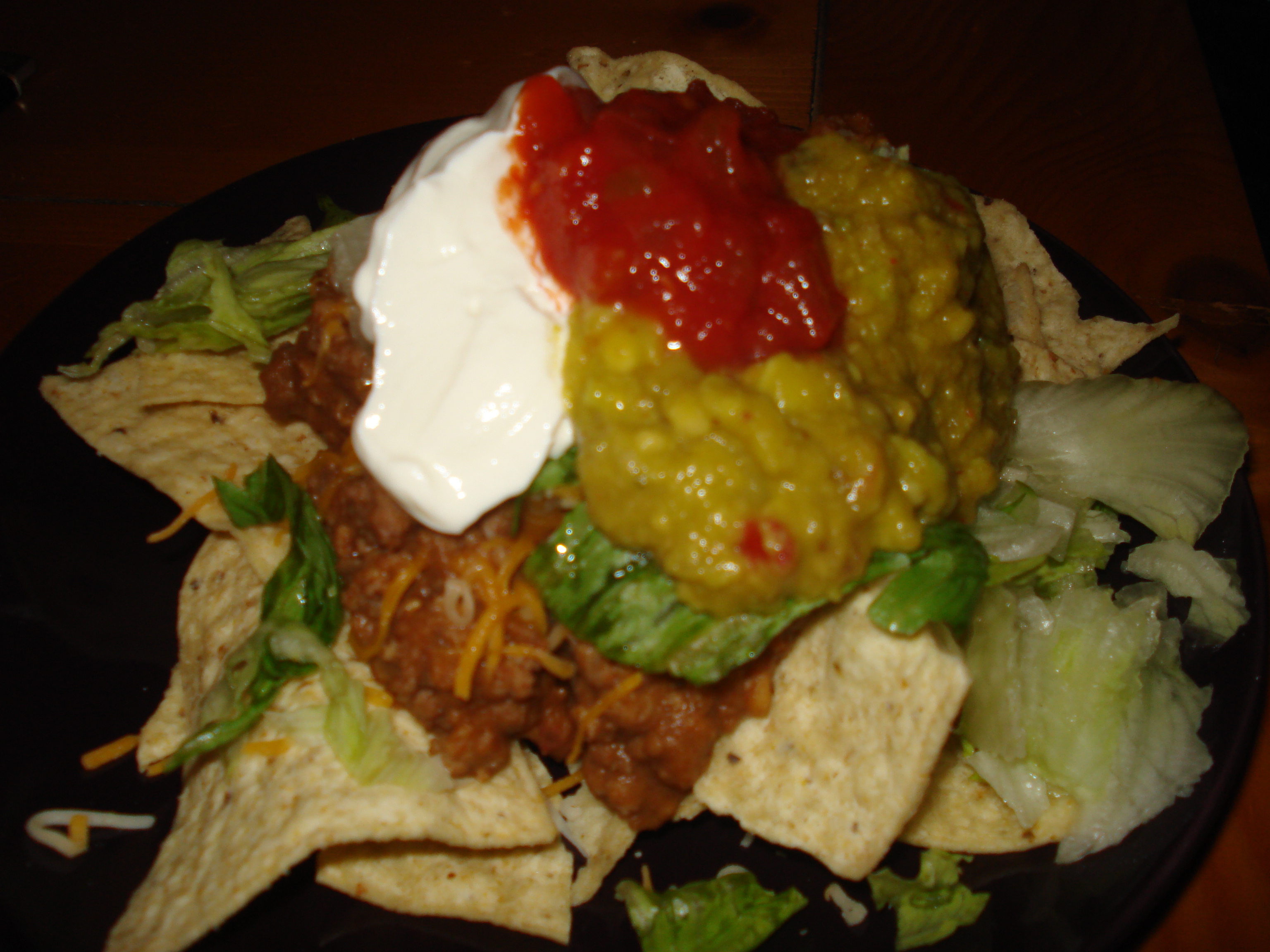Seven-layer dip