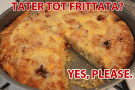 Tater Tot Frittata Recipe, Collegiatecook.com